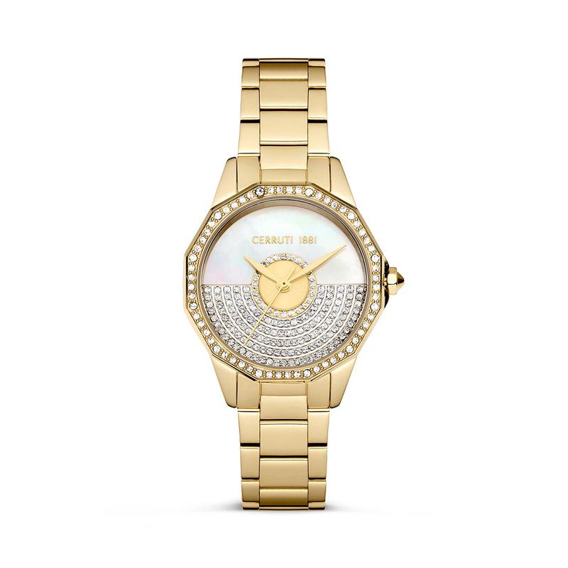 MONTRE CERRUTI FEMME SIMPLE ACIER